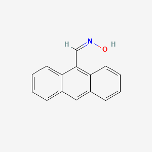molecular formula C15H11NO B1179985 9-Anthracenecarboxaldehyde, oxime, (Z)- CAS No. 1942-19-4
