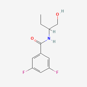 3,5-difluoro-N-[1-(hydroxymethyl)propyl]benzamide