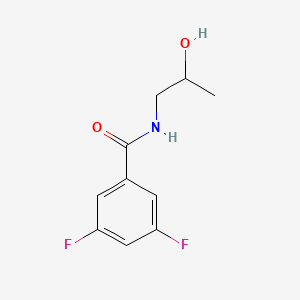 3,5-difluoro-N-(2-hydroxypropyl)benzamide