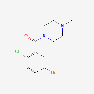 1-(5-Bromo-2-chlorobenzoyl)-4-methylpiperazine