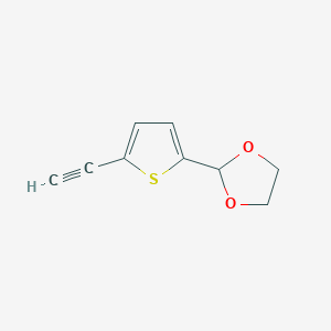 2-(5-Ethynylthiophen-2-yl)-1,3-dioxolane