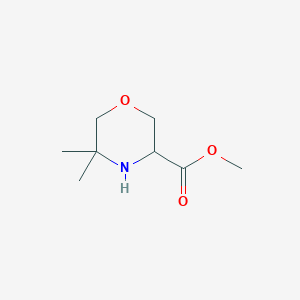 Methyl 5,5-dimethylmorpholine-3-carboxylate