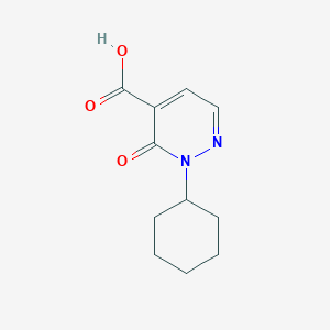 2-Cyclohexyl-3-oxo-2,3-dihydropyridazine-4-carboxylic acid