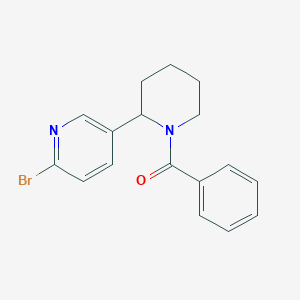 (2-(6-Bromopyridin-3-yl)piperidin-1-yl)(phenyl)methanone