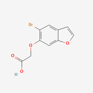 2-((5-Bromobenzofuran-6-yl)oxy)acetic acid