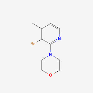 4-(3-Bromo-4-methylpyridin-2-yl)morpholine