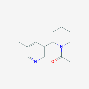 1-(2-(5-Methylpyridin-3-yl)piperidin-1-yl)ethanone