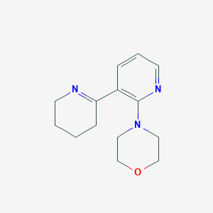 4-(3,4,5,6-Tetrahydro-[2,3'-bipyridin]-2'-yl)morpholine