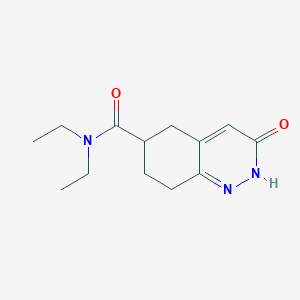 N,N-Diethyl-3-oxo-2,3,5,6,7,8-hexahydrocinnoline-6-carboxamide