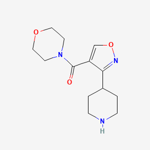 Morpholino(3-(piperidin-4-yl)isoxazol-4-yl)methanone