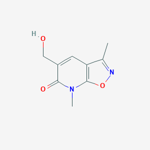 5-(Hydroxymethyl)-3,7-dimethylisoxazolo[5,4-b]pyridin-6(7H)-one