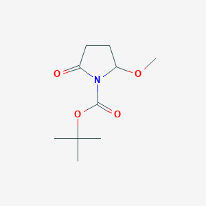 tert-Butyl 2-methoxy-5-oxopyrrolidine-1-carboxylate