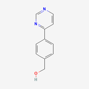 (4-(Pyrimidin-4-yl)phenyl)methanol