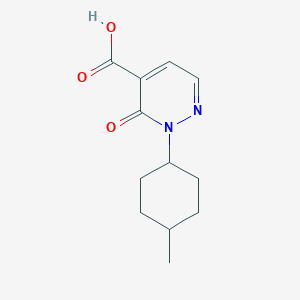 2-(4-Methylcyclohexyl)-3-oxo-2,3-dihydropyridazine-4-carboxylic acid