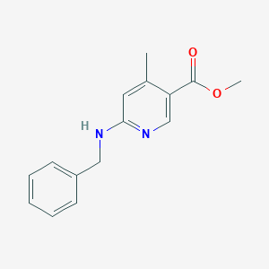 Methyl 6-(benzylamino)-4-methylnicotinate