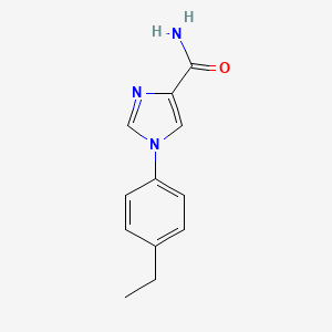 1-(4-Ethylphenyl)-1H-imidazole-4-carboxamide