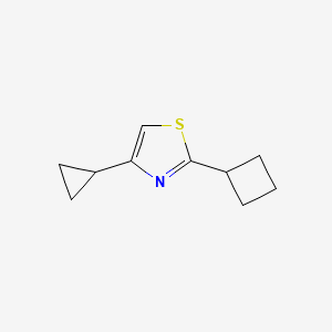 2-Cyclobutyl-4-cyclopropylthiazole