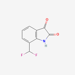 7-(Difluoromethyl)indoline-2,3-dione