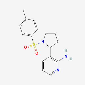 3-(1-Tosylpyrrolidin-2-yl)pyridin-2-amine