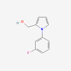 (1-(3-Fluorophenyl)-1H-pyrrol-2-yl)methanol