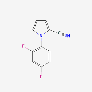 1-(2,4-Difluorophenyl)-1H-pyrrole-2-carbonitrile