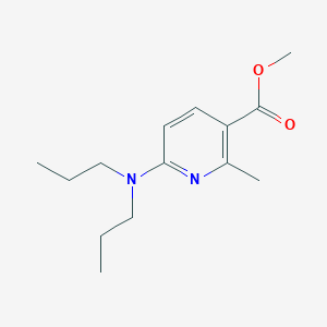 Methyl 6-(dipropylamino)-2-methylnicotinate