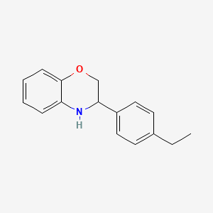 3-(4-Ethylphenyl)-3,4-dihydro-2H-benzo[b][1,4]oxazine