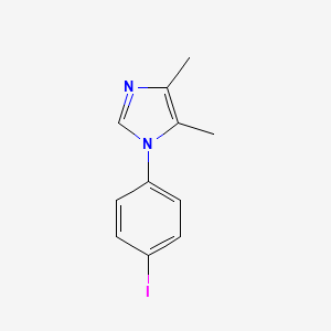 1-(4-Iodophenyl)-4,5-dimethyl-1H-imidazole