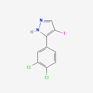 3-(3,4-Dichlorophenyl)-4-iodo-1H-pyrazole