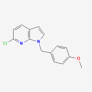 6-Chloro-1-(4-methoxybenzyl)-1H-pyrrolo[2,3-b]pyridine