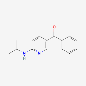 (6-(Isopropylamino)pyridin-3-yl)(phenyl)methanone