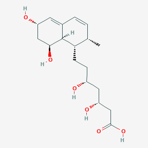 molecular formula C18H28O6 B118021 DES(2-甲基丁酰)普伐他汀 CAS No. 151006-03-0