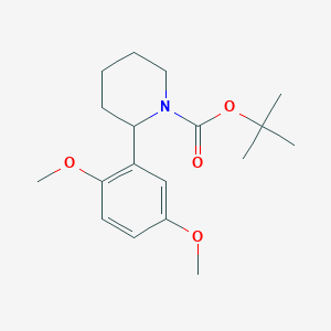 tert-Butyl 2-(2,5-dimethoxyphenyl)piperidine-1-carboxylate