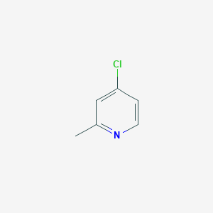 B118027 4-Chloro-2-methylpyridine CAS No. 3678-63-5