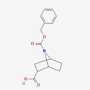 7-((Benzyloxy)carbonyl)-7-azabicyclo[2.2.1]heptane-2-carboxylic acid