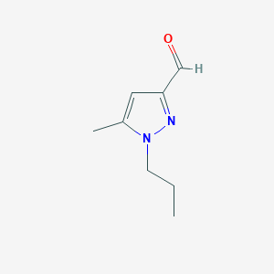 5-Methyl-1-propyl-1H-pyrazole-3-carbaldehyde