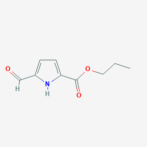 Propyl 5-formyl-1H-pyrrole-2-carboxylate