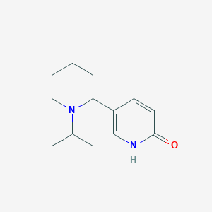 5-(1-Isopropylpiperidin-2-yl)pyridin-2(1H)-one