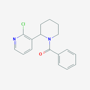 (2-(2-Chloropyridin-3-yl)piperidin-1-yl)(phenyl)methanone