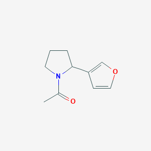 1-(2-(Furan-3-yl)pyrrolidin-1-yl)ethanone