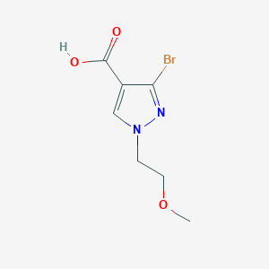 3-Bromo-1-(2-methoxyethyl)-1H-pyrazole-4-carboxylic acid