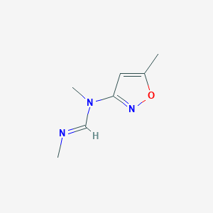 N,N'-Dimethyl-N-(5-methylisoxazol-3-yl)formimidamide