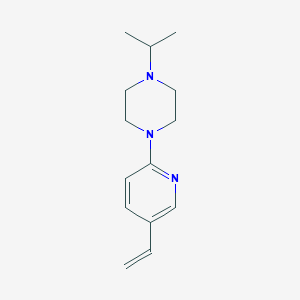 1-Isopropyl-4-(5-vinylpyridin-2-yl)piperazine