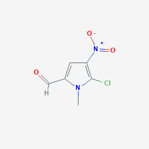 5-Chloro-1-methyl-4-nitro-1H-pyrrole-2-carbaldehyde