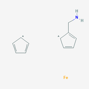 B1180353 Ferrocene,(aminomethyl)- CAS No. 12176-38-4