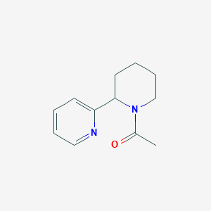 1-(2-(Pyridin-2-yl)piperidin-1-yl)ethanone