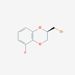 (R)-2-(Bromomethyl)-5-fluoro-2,3-dihydrobenzo[b][1,4]dioxine