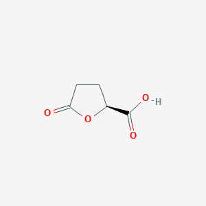 molecular formula C5H6O4 B118038 (2S)-5-氧代氧杂环-2-羧酸 CAS No. 21461-84-7