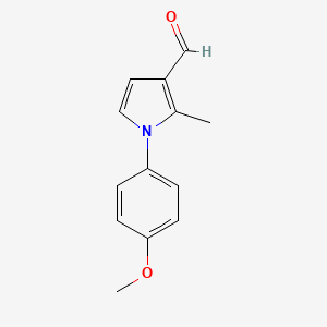 1-(4-Methoxyphenyl)-2-methyl-1H-pyrrole-3-carbaldehyde