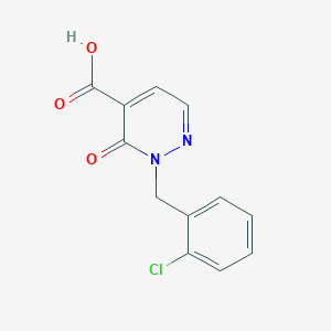 2-(2-Chlorobenzyl)-3-oxo-2,3-dihydropyridazine-4-carboxylicacid